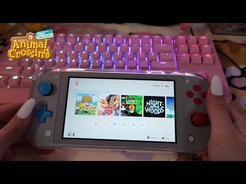 ASMR Playing Animal Crossing New Horizons Pt. 2 (Whispered Rambles, Button Sounds)