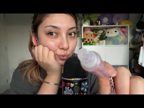 ASMR random triggers 💚 ~slow triggers, asmr with no plan, whispered rambles, chaotic~