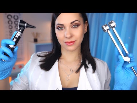 ASMR Ear Doctor There is Something in Your Ear Roleplay Ear Cleaning
