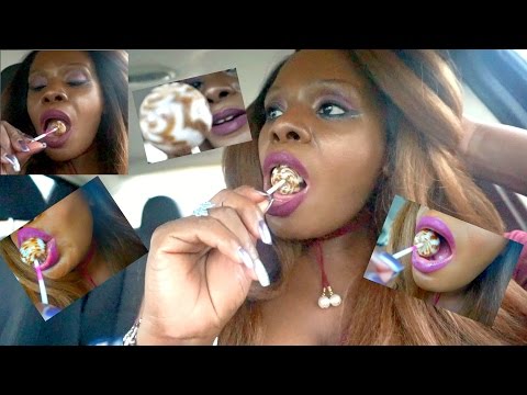 Lollipop  ASMR Eating Sounds Ramble | ASMRTheChew