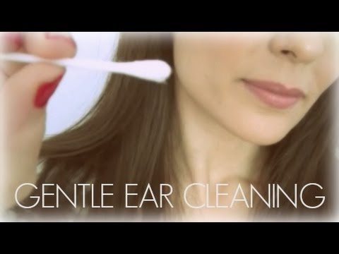 ASMR GENTLE EAR CLEANING~Subtle Cleaning Sounds/Whispering/Tapping/Crinkling & Suds!~