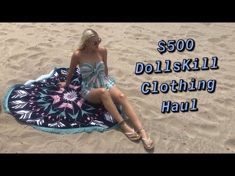 ASMR $500 DollsKill Clothing Haul