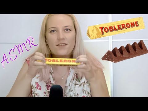 ASMR Toblerone Chocolate Eating Sounds - Mukbang