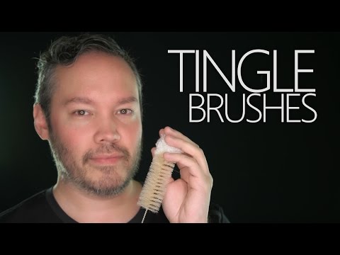Tingle Brushing ~ ASMR/Brushing Sounds/Binaural