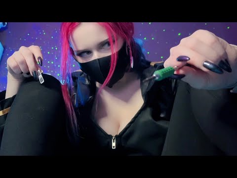 ♡ ASMR POV: Cyberpunk Girls Kidnapped You To Future ♡