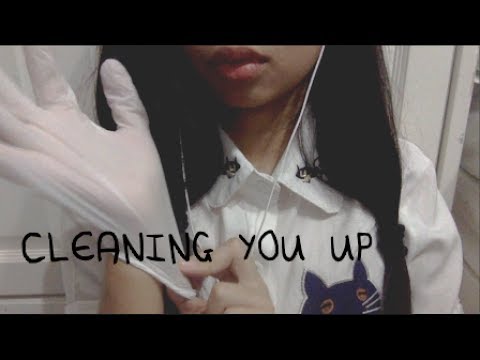 [ASMR] Cleaning You Up (Ear Cleaning + Bath)