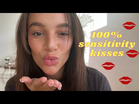 ASMR 100% sensitivity kisses 💋