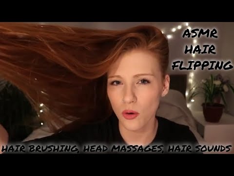 Hair Flipping ASMR, Hair Play ASMR, Hair Brushing ASMR, ASMR Hair Play, ASMR Hair Flip
