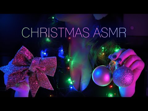 ASMR CHRISTMASS TRIGGERS * WHISPERING, EATING, TAPPING, RUBBING * 100% TINGLES AND RELAXATION
