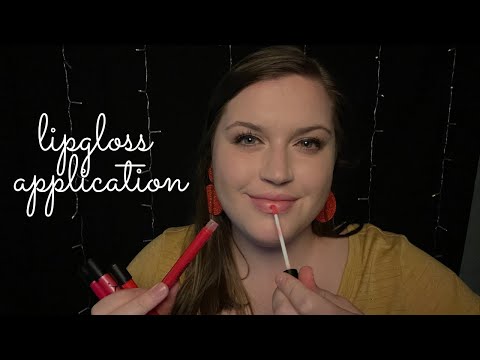 ASMR Old School Lipgloss Application 💄💋 and Mouth Triggers