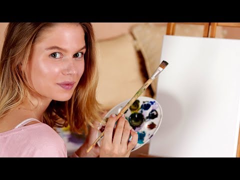 [ASMR] Painting with You RP.  Coloring the Canvas