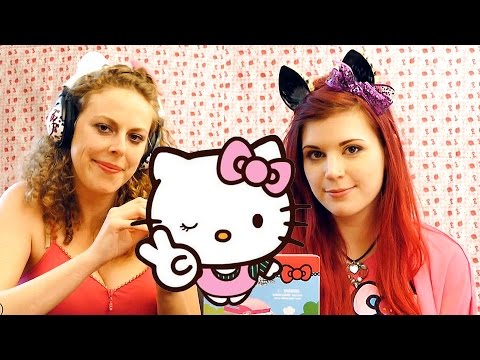 Binaural ASMR Ear to Ear Whisper: Hello Kitty Tingles! Scratching, Crinkle, Tapping Sounds
