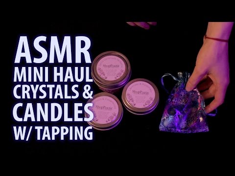 ASMR MINI HAUL WITH TAPPING 1:5 DAYS OF ASMR