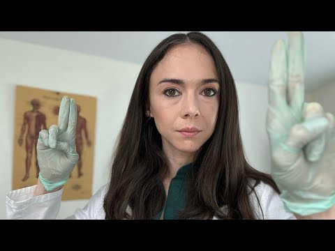 ASMR - REALISTIC Cranial Nerve Exam [POV] for Jaw Pain - You Can Close Your Eyes 😴 Medical Role Play