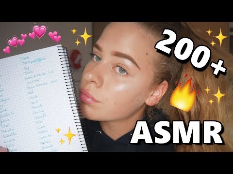 ASMR Whispering 200+ Names of my Subscribers ❤️