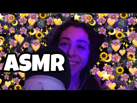 ASMR| TINGLY MOUTH SOUNDS, MIC SCRATCHING, MIC BRUSHING & HAND MOVEMENTS ( NO TALKING) 💖🌈🦋