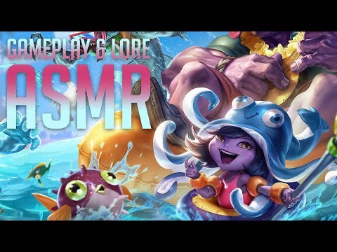 ASMR League of Legends | Lulu Gameplay and Lore (Clicking, Typing & Whispers)