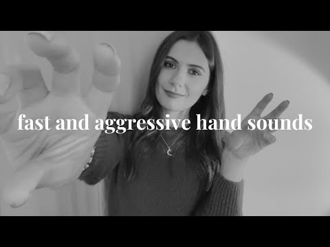 ASMR Dark Mode - FAST & AGGRESSIVE Hand Sounds & Movements