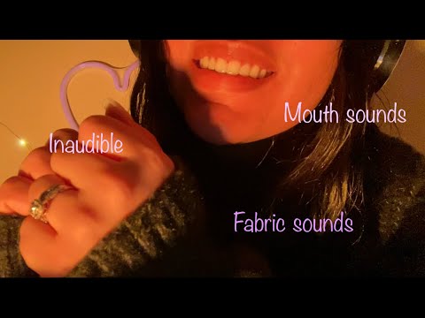 ASMR | Inaudible + Fabric Scratching