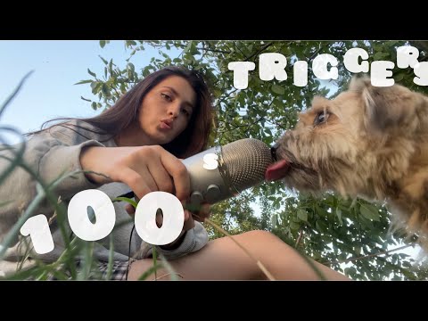 Asmr 100 triggers in Village - NO TALKING - Asmr for sleep and relax 💤