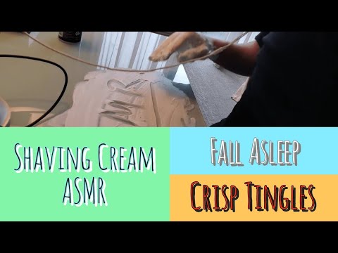 ASMR - Fall Asleep To The Sound Of Shaving Cream - 12 Mins