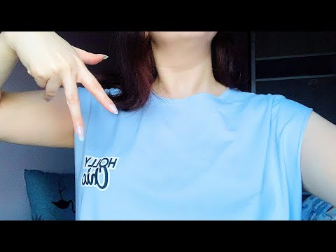 ASMR: UNPREDICTABLE TAPPING ON & AROUND CAMERA 🌊 SHIRT SCRATCHING