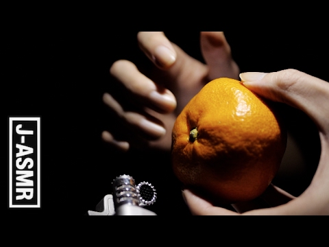 [音フェチ]みかんネイルタッピング💅🏻🍊 - Nail Tapping(mandarin orange)[ASMR]