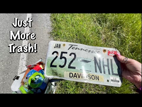 Collecting Roadside Trash (No talking only) outdoor/nature! Looped 1x for length. Request ASMR