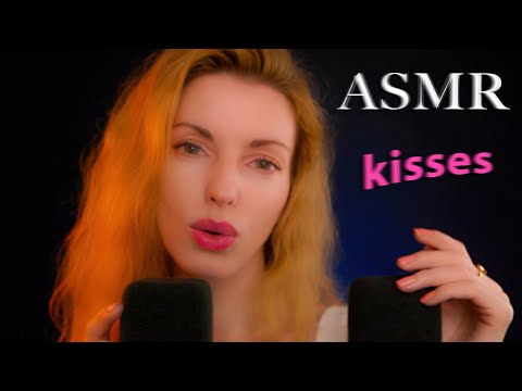 ASMR Kisses Soft Velvety Peachy 💋 Kisses