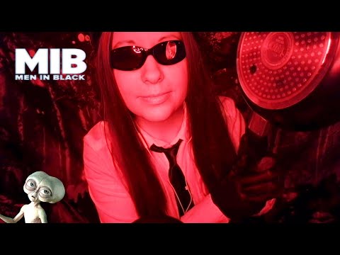 ASMR Men in Black Roleplay Treating your wound! Examination (Face massage, Face, Scalp inspection