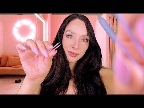 ASMR - Plucking Away Your Stress and Anxiety | Positive Affirmations | Personal Attention