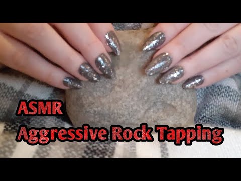 ASMR Aggressive Rock Tapping