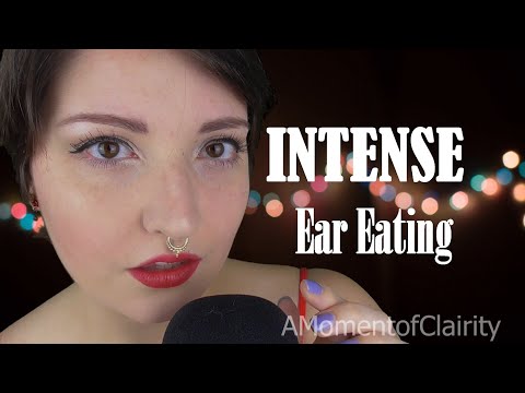 [ASMR] ~EXTREME~ Up Close Ear Eating | Intense Wet Mouth Sounds 💋| NO TALKING