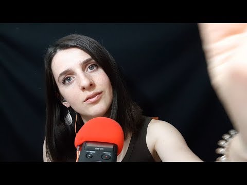 ASMR Inaudible Whisper- Hand movements and mouth sounds
