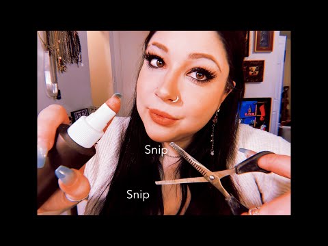 ASMR | Fast Haircut & Style (Fast and Aggressive)