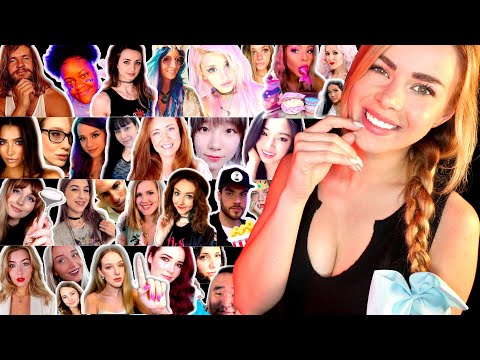 ASMR IMPERSONATIONS OF 30 ASMRTISTS!! (Relaxing & Funny Impressions)