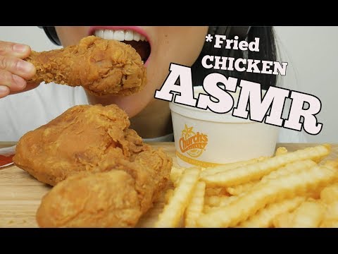 ASMR Church's / Texas FRIED CHICKEN + GRAVY (EXTREME CHRUNCHY EATING SOUNDS) | SAS-ASMR