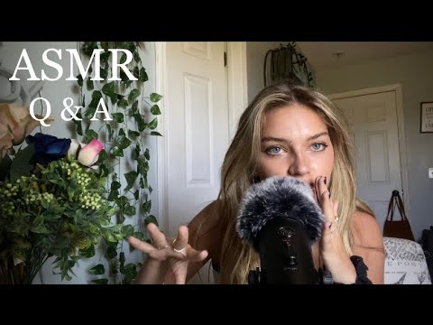 You asked, I answered! 1000 subscribers special💜🎉(Q & A) | ASMR