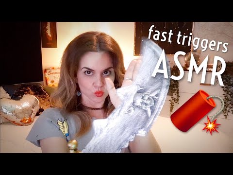 ASMR | Fast & Aggressive unpredictable triggers with my asmr friends 🧨