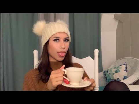 ASMR Relaxing Profesional Spa treatment 🧖🏻‍♀️  and making you a cup of tea 🫖  spa Roleplay