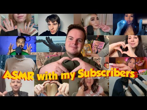 Subscribers Try ASMR Pt  3 *extremely tingly*