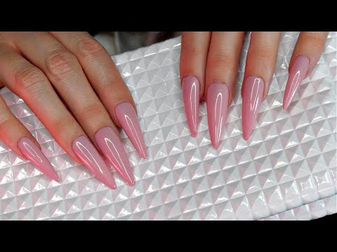 ASMR Scratching & Tapping on White Items | Colour Themed | Long Nails | No Talking