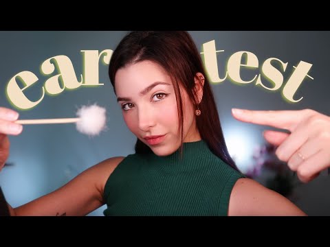 ASMR Hearing Test👂 Can You Hear This?