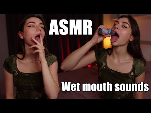 ASMR | Eating lubricants and Intense Mouth Sounds 💦 | Elanika