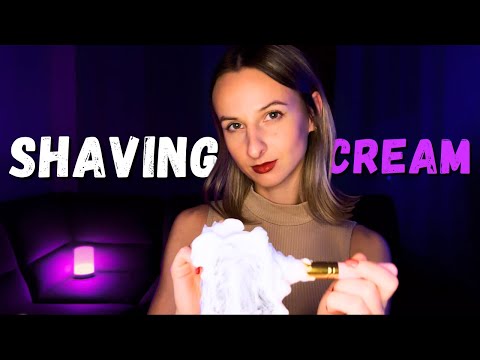 4K ASMR | Shaving Cream (100% Sensitivity)