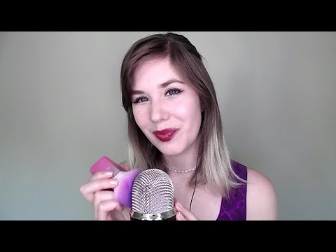 ASMR Classic Microphone Brushing (Up Close Whispers)