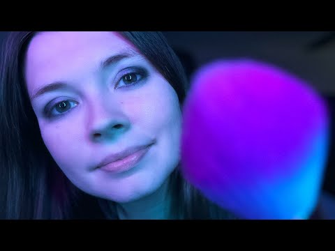 ASMR "Shhh It's Okay" With Face Brushing and Positive Affirmations for Anxiety