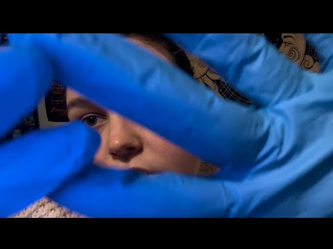 ASMR- Repairing Your Face 🙂 (up close personal attention)