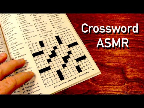 I LOVE a GOOD Crossword Puzzle [ASMR]