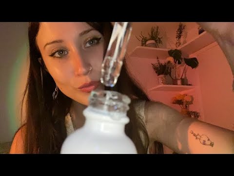 asmr | doing your full evening skincare routine to make you relax